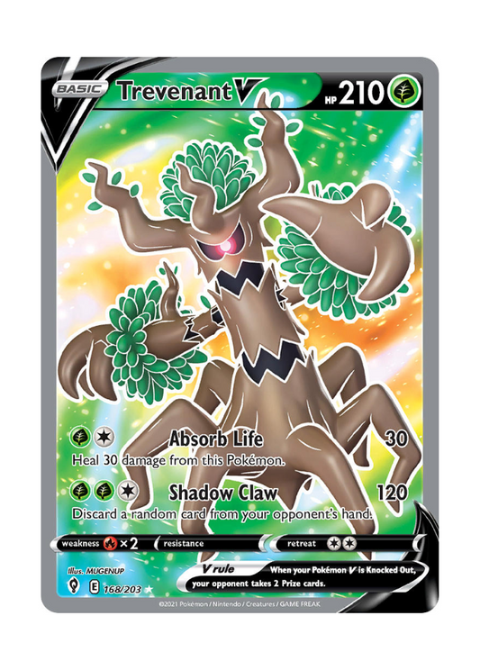 Evolving Skies: Trevenant V Full Art - 168/203