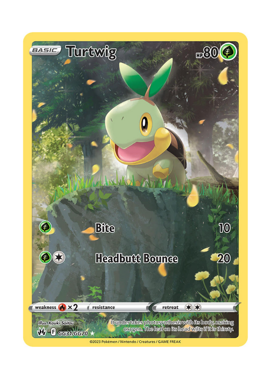 Crown Zenith: Turtwig Galarian Gallery - GG31/GG70