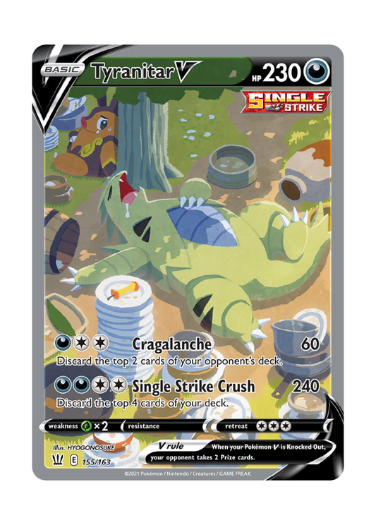 Battle Styles: Tyranitar V Alternate Full Art - 155/163