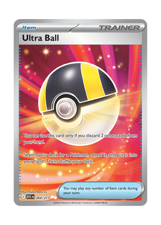 Ascended Heroes: Ultra Ball Full Art - 264/217