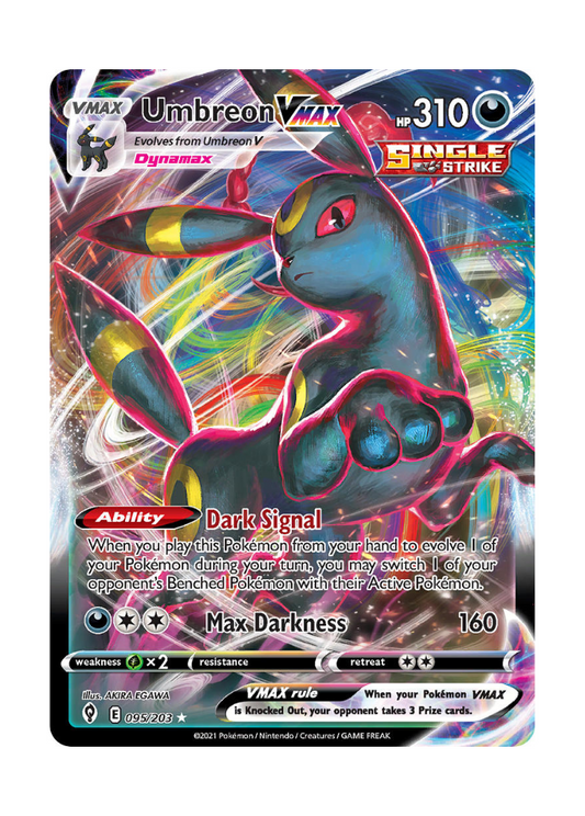 Evolving Skies: Umbreon VMAX Full Art - 095/203
