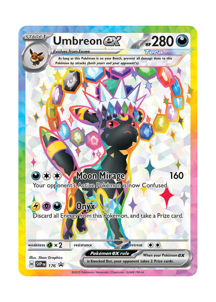 Scarlet & Violet Promos: Umbreon ex - 176