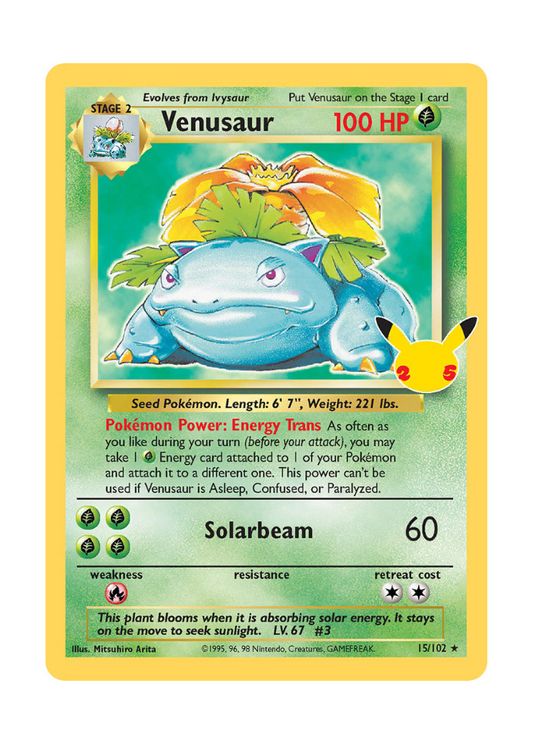 Celebrations: Venusaur Classic Collection - 15/102