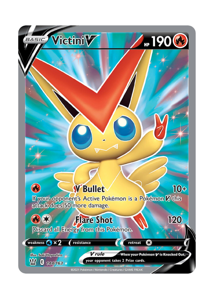 Battle Styles: Victini V Full Art - 144/163