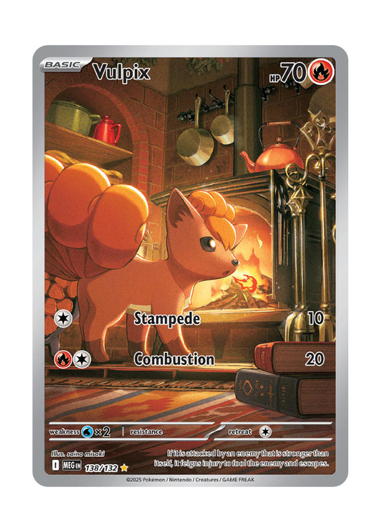 Mega Evolution: Vulpix Illustration Rare - 138/132