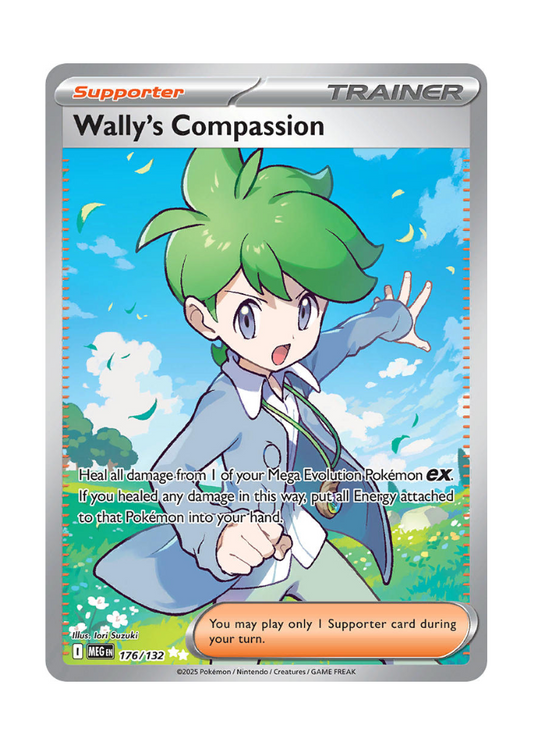 Mega Evolution: Wally's Compassion Full Art - 176/132