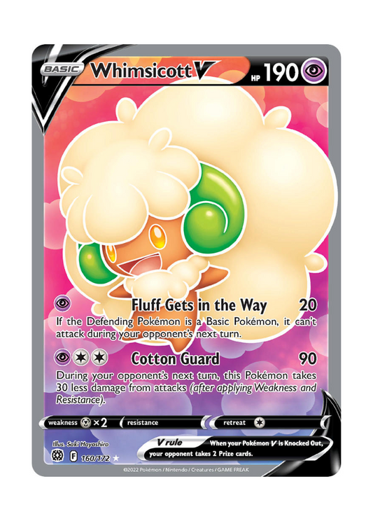 Brilliant Stars: Whimsicott V Full Art - 160/172