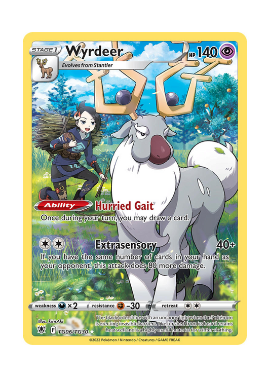 Astral Radiance: Wyrdeer Trainer Gallery - TG06/TG30