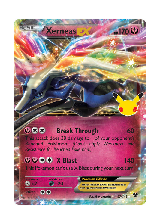Celebrations: Xerneas EX Classic Collection - 97/146