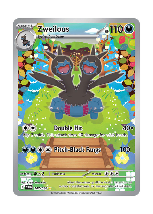 White Flare: Zweilous Illustration Rare - 147/086